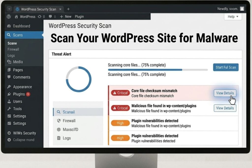 Scan Your WordPress Site for Malware