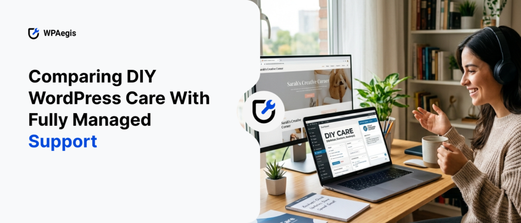 Comparing DIY WordPress Care With Fully Managed Support Comparing DIY WordPress Care With Fully Managed Support