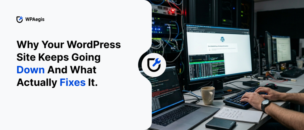 Why Your WordPress Site Keeps Going Down And What Actually Fixes It