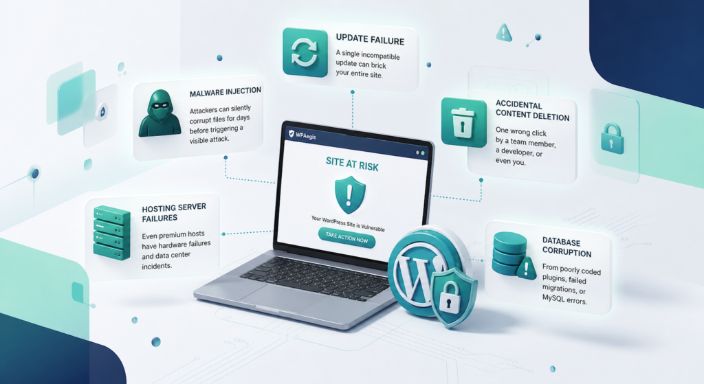 WordPress security risks 