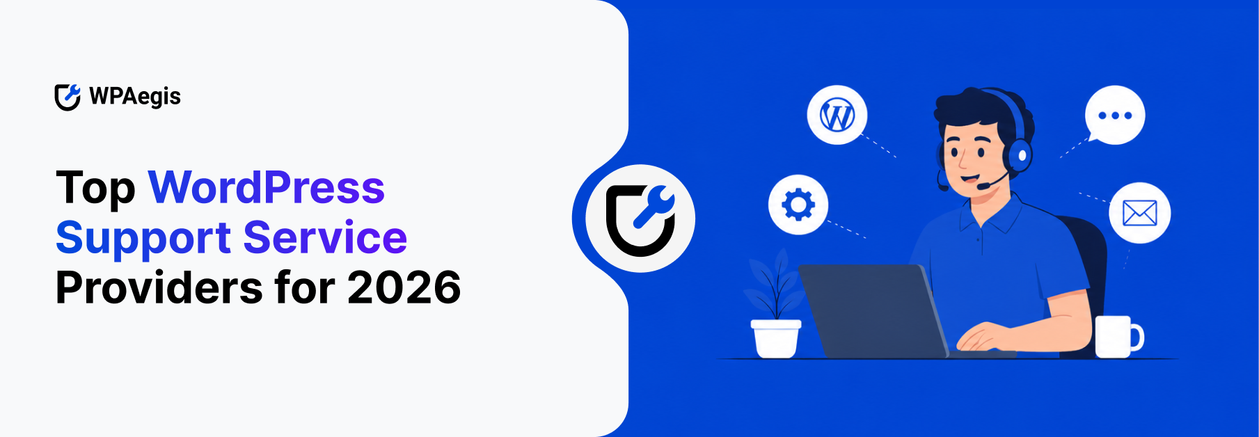 Person introduced his self as WordPress Support service provider