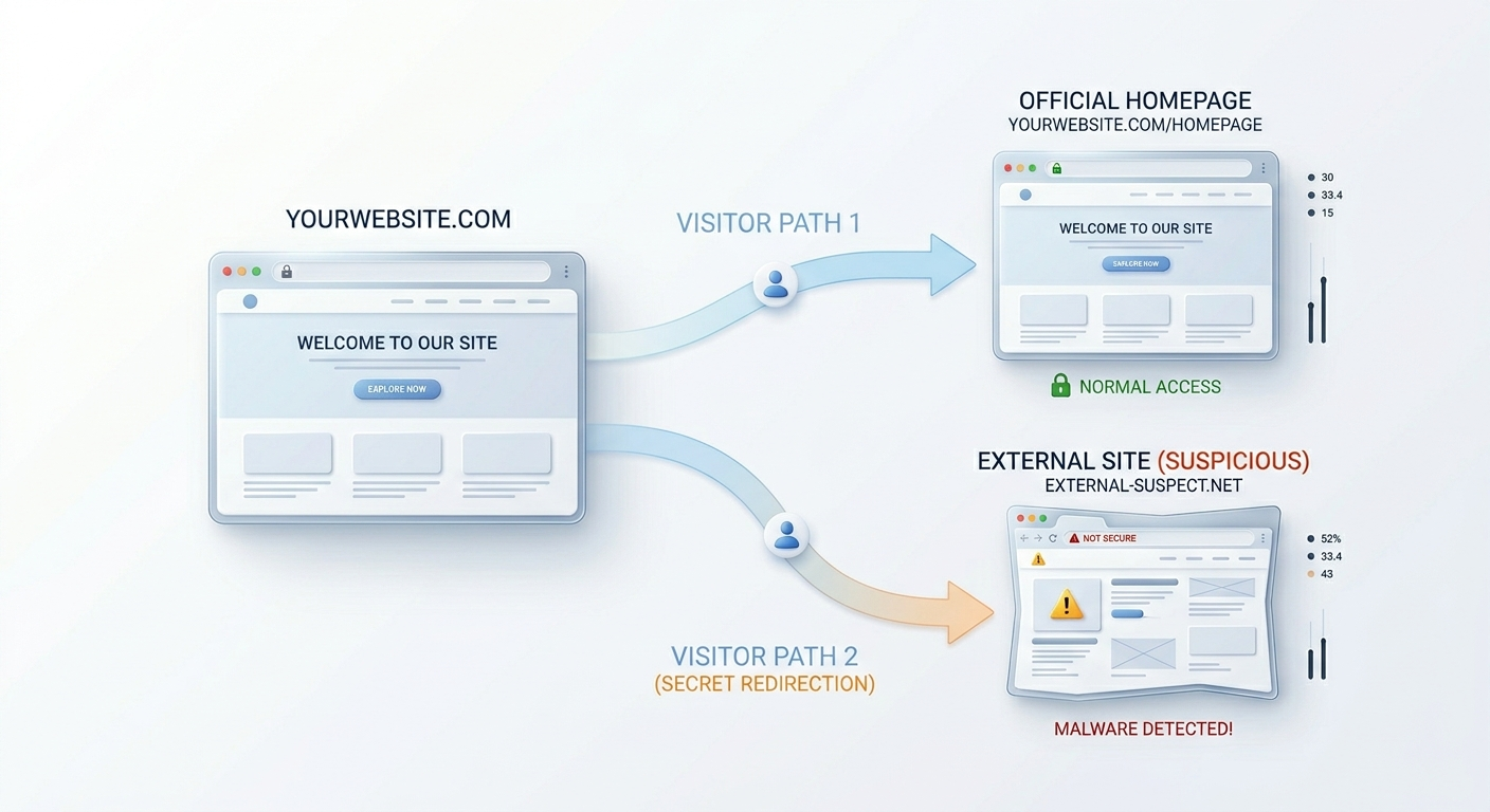 WordPress redirect hack sending visitors to malicious websites