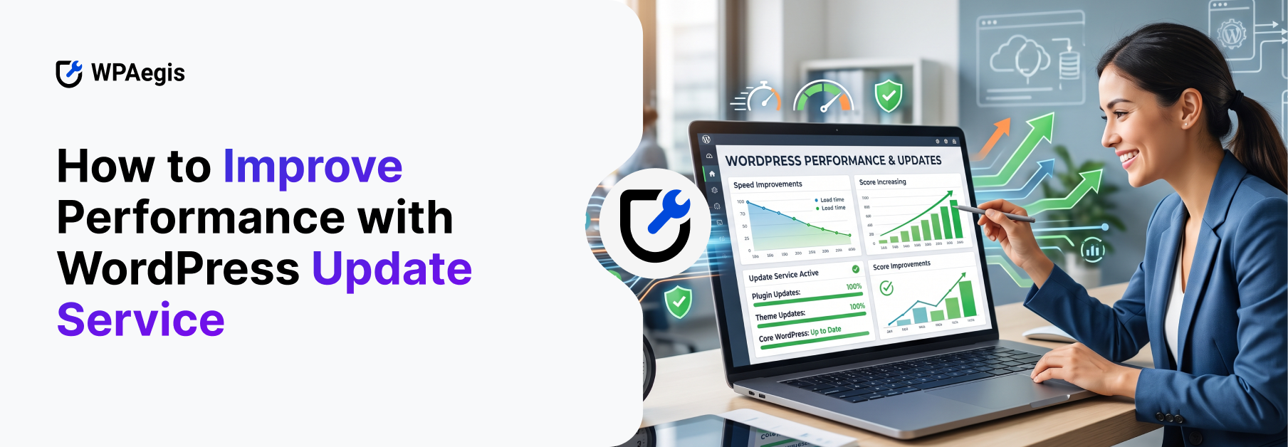 Improve Site Security and Performance with WordPress Update Service